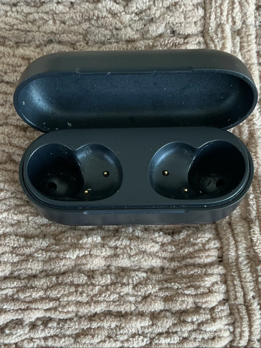 Sony Black Wireless Earbuds Charging Case